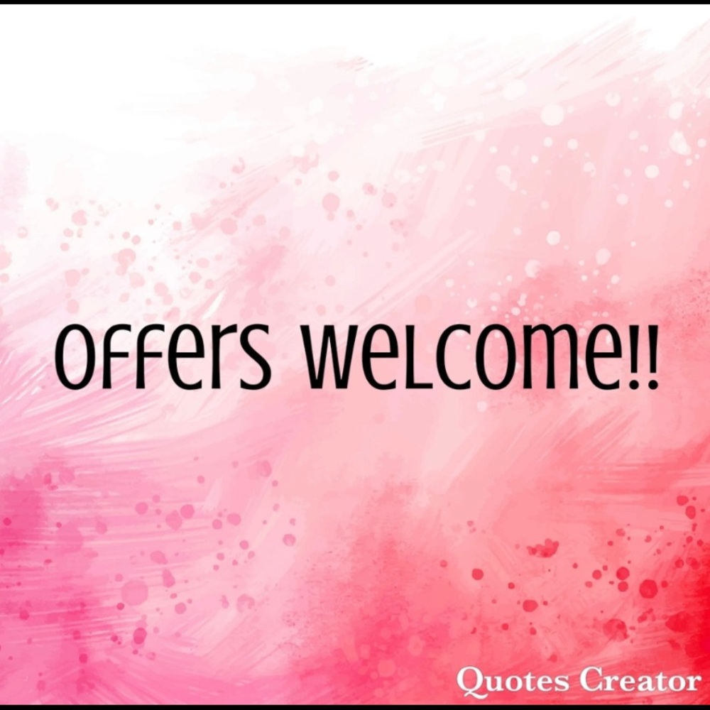 Offers and bundles welcome!